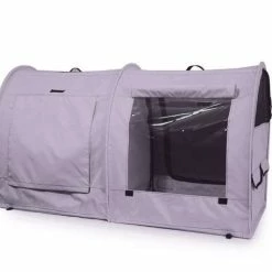 Sturdi Habitat | Lavendel - Premium Katzentransportbox für Ausstellungen und Reisen