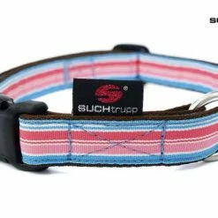 SUCHtrupp Hundehalsband Flamingo - Stylisches & Robustes Halsband für Hunde