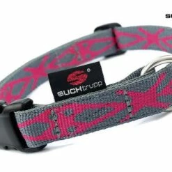 SUCHtrupp Hundehalsband Locopink – Robustes & Stylisches Halsband für Hunde