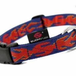 SUCHtrupp Hundehalsband Schubrakete - Robustes & Verstellbares Halsband für Hunde