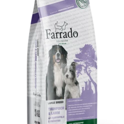 Farrado Large Breed Hundefutter mit Lamm, Thunfisch & Früchten - Premiumfutter für große Hunde