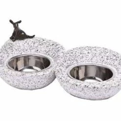 nn Futternapf Pusan - Hochwertiger Hundefutternapf aus Edelstahl, rutschfest und langlebig