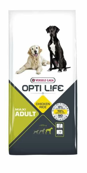 VERSELE-LAGA Opti Life Adult Hundefutter für große Hunde, Maxi, 12,5 kg - Premium-Nahrung für ausgewachsene Hunde 1 VERSELE-LAGA Opti Life Adult Hundefutter für große Hunde, Maxi, 12,5 kg - Premium-Nahrung für ausgewachsene Hunde