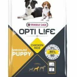VERSELE-LAGA Opti Life Puppy Medium Hundefutter, 2.5 Kg - Premium-Nahrung für Welpen