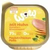 WOW JUNIOR Hundefutter mit Huhn, Karotten & Brennnessel | 11x 150g | Nassfutter für Welpen